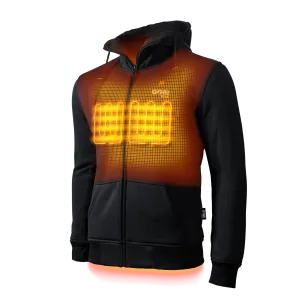 Ridge Mens Heated Hoodie Onyx